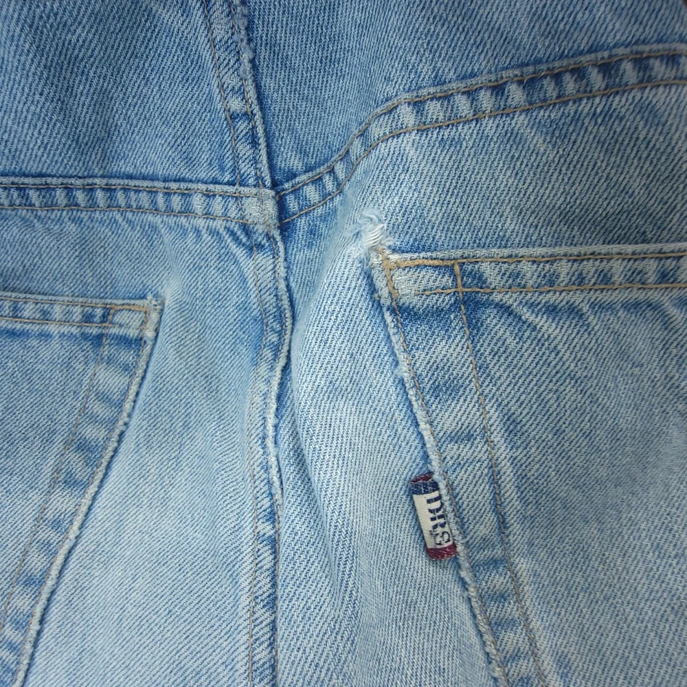Vintage 90s Droors Clothing Button Fly Denim Pants Baggy DC USA 38x32